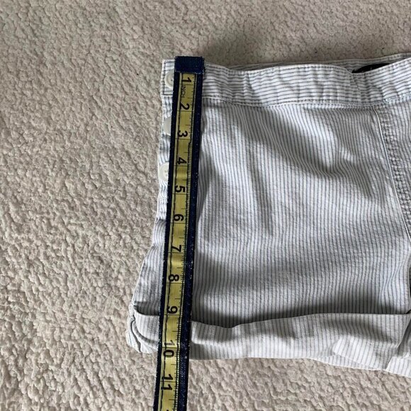 Gap Striped Shorts Blue White Medium 8 - Picture 5 of 10